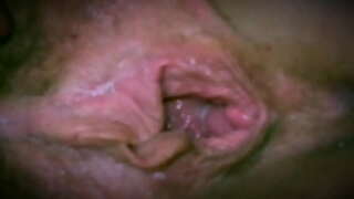 Min Tykke Våde Mor Solo Onani Med En Dildo